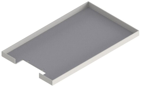 Produktbild UBK 301 225  -  Deckel für Bürstenauslass zu UBK 300 mit Kante geschlossen, für 22mm Vertiefung